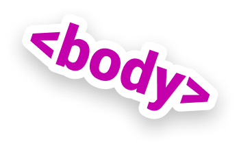 Sticker d'une balise body