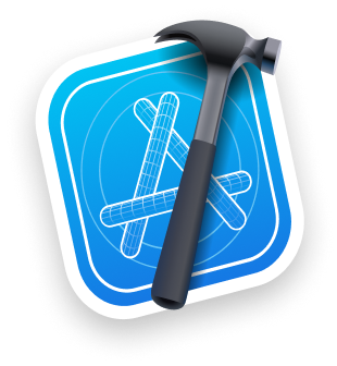 Sticker du logo Xcode